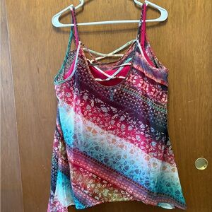 Maurices Colorful Patchwork Camisole